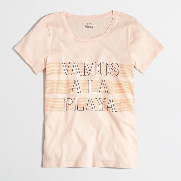 J. Crew Tops - J. Crew graphic t-shirt